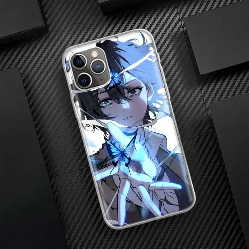 ZBungo Stray Dogs Dazai Silicon Call Phone Case For Apple iPhone 11 13 14 Pro Max 12 Mini 7 Plus 6 X XR XS 8 6S SE 5S Cover Coqu images - 6