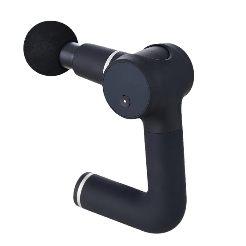 

Smart Mute LCD Screen Sports Fitness Fascia Gun Mini Rotating Folding Head Muscle Massage Gun