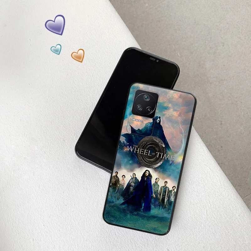 Черный матовый чехол для телефона Xiaomi Poco C61 M5 M5s X5 Pro 5G C51 C50 C40 X4 X3 F5 M4 M3 F3 GT Soft The Wheel of