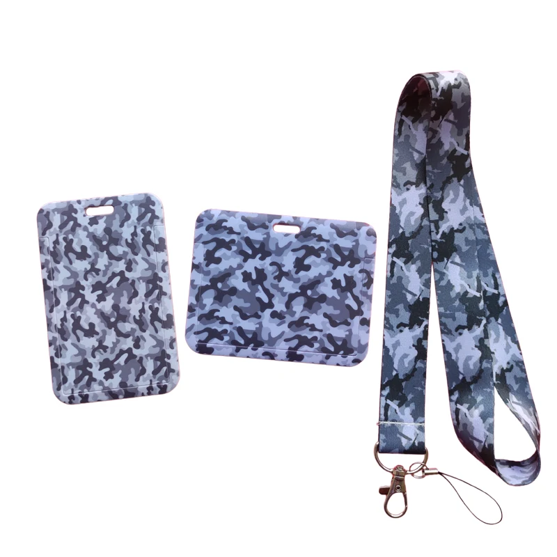 

Модный чехол для девушек с нажимным рисунком для визитных карточек, шнурок, идентификационный значок, держатель, чехол для автобуса, Обложк...