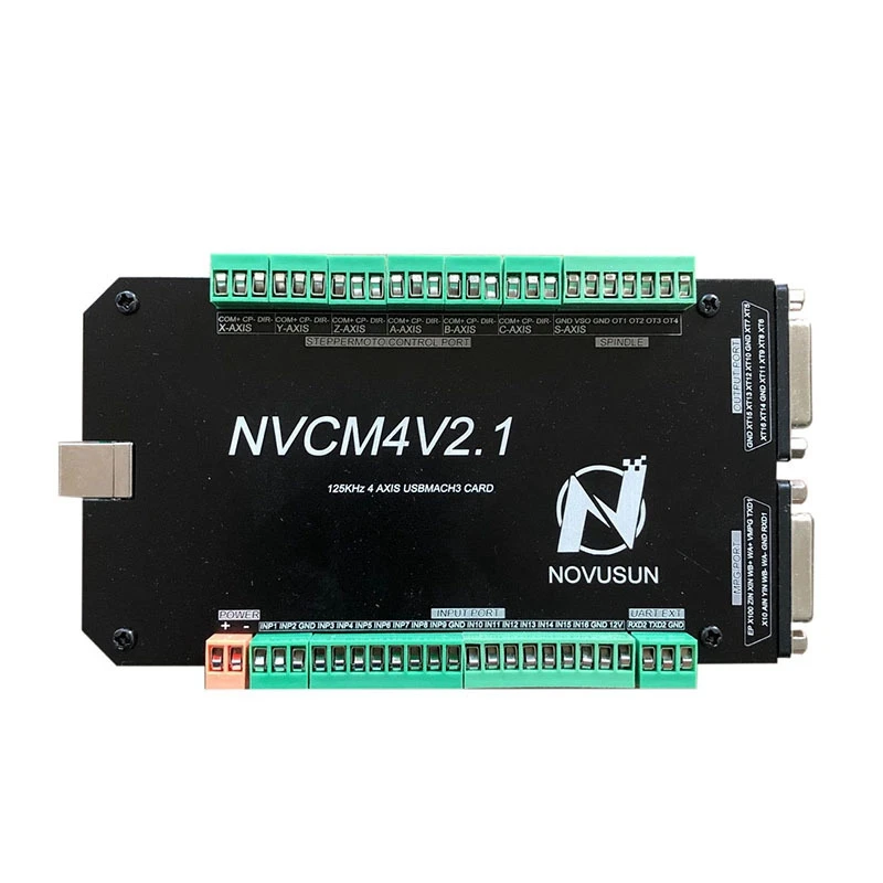 

NVCM Mach3 USB интерфейс ЧПУ датчик движения Nvcm 6 осей ЧПУ карта управления движением металлический чехол не нагревается