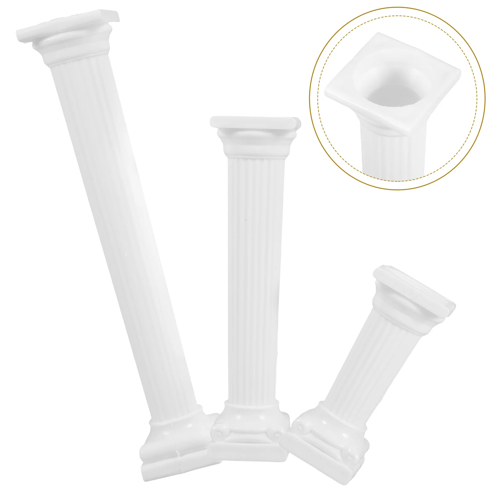 12 шт. квадратная восьмиугольная римская колонна реквизит для съемки украшение