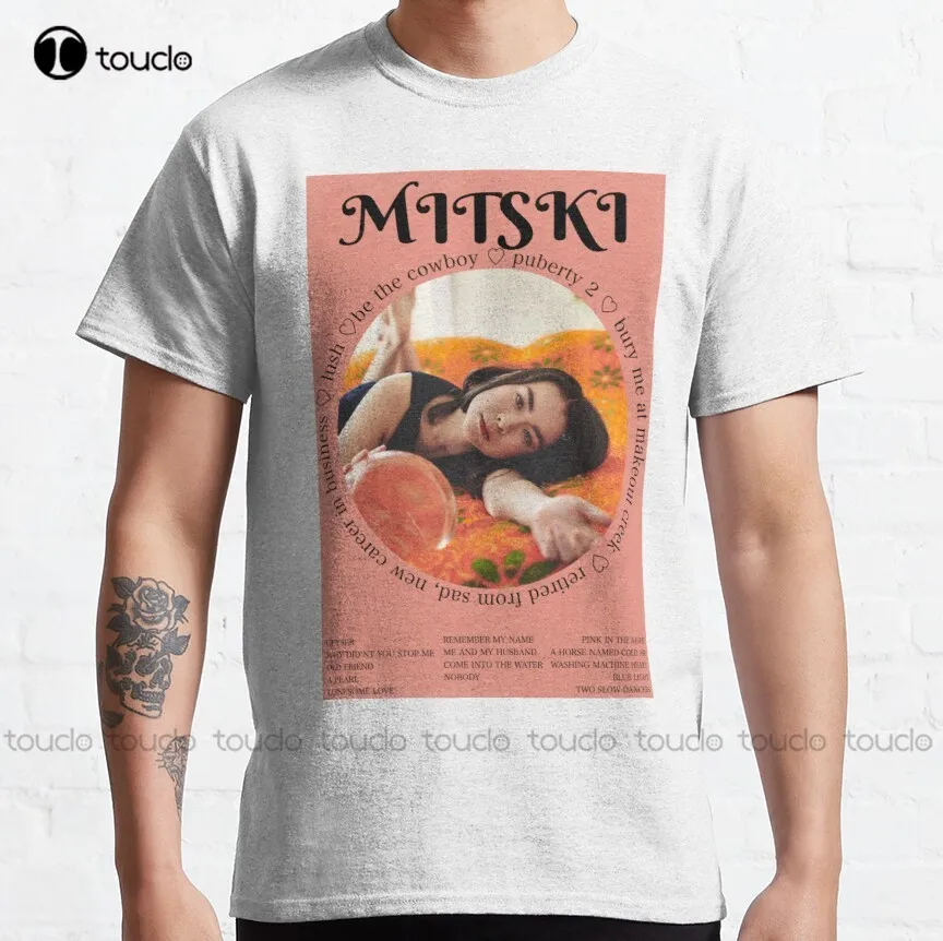 

Mitski Be The Cowboy Art Classic T-Shirt Women'S T-Shirts Custom Aldult Teen Unisex Digital Printing Tee Shirt Xs-5Xl New Cotton