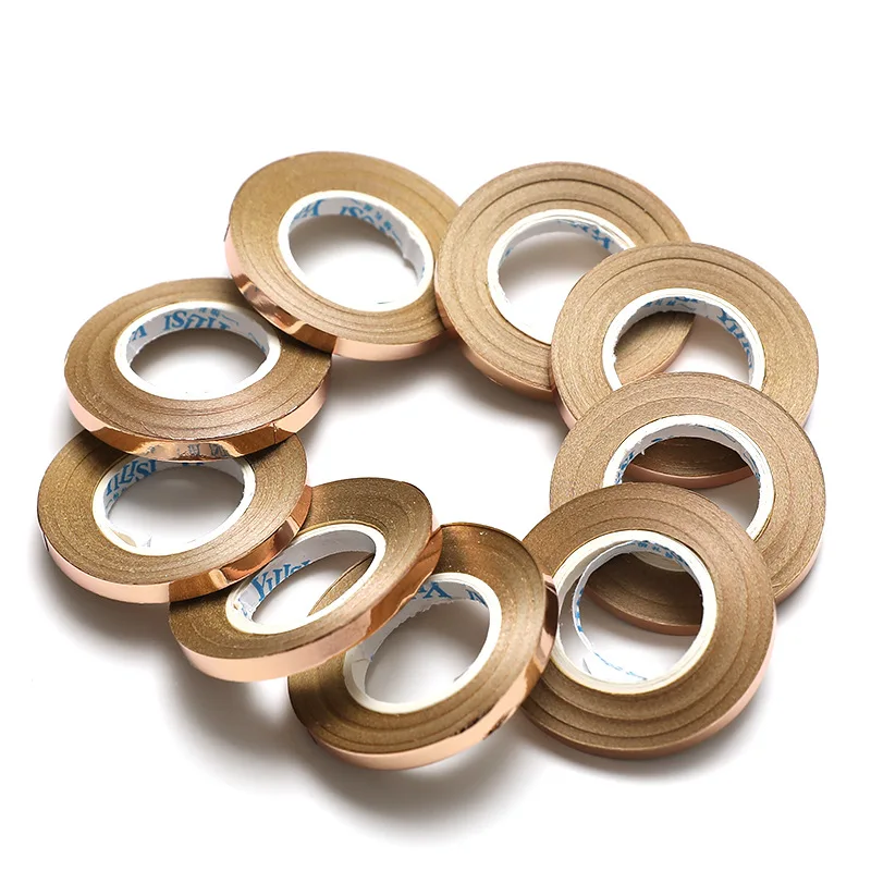 

10Rolls Champagne Gold Ribbon Wedding Balloon Rose Gold Party Decoration Accessories Parties Supplies Balloon Tie Rope Wholesale