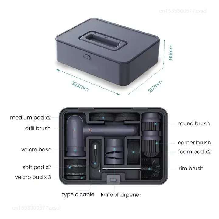 Новый домашний электронный набор Xiaomi JIMIHOME для чистки Электрический вращающийся