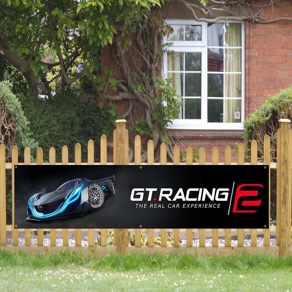 ZXBanner 60*240 баннеры на машину Полиэстер Печатный флаг для гаража или наружного