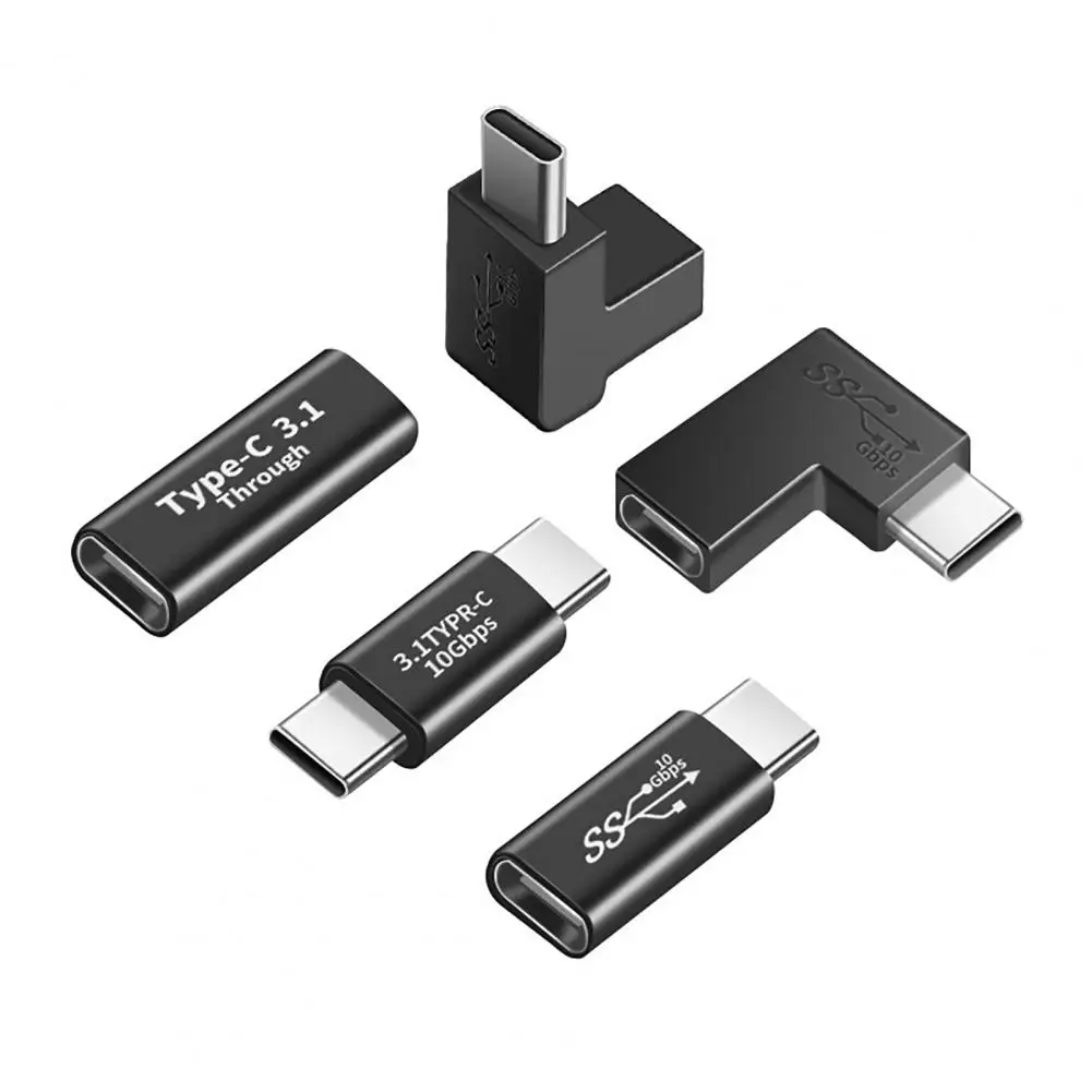 

Mini Adapter Portable 10GBbps USB3.1 Type-C Fast Charging Data Sync Transfer Converter Mobile Phone Adapters