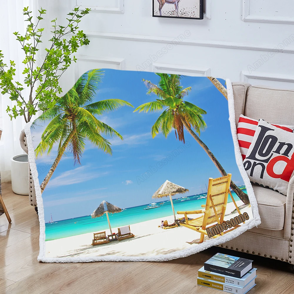

Пляжное одеяло для кровати с 3D принтом романтическое Тропическое праздничное одеяло шерпа одеяло красочное одеяло Прямая поставка