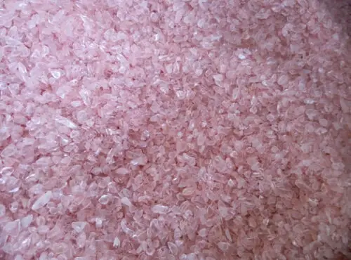 

Небольшие камни в форме розового кварца, 1/2 фунтов, розовые цирстели, лечебные чипсы рейки