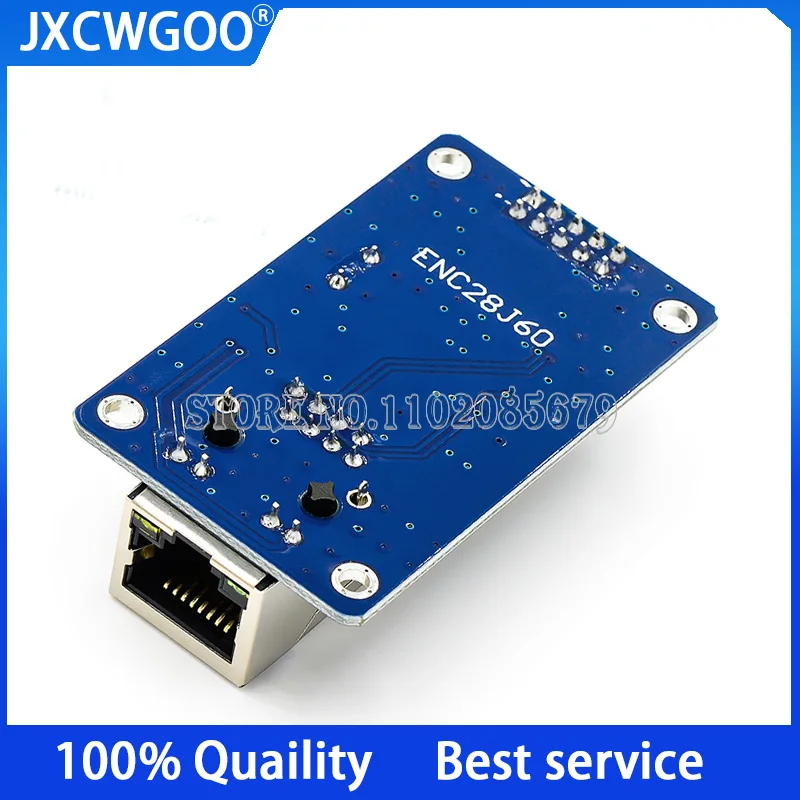 Сетевой модуль ENC28J60 1 шт. интерфейс SPI Ethernet MCU макетная плата поддерживающий новый