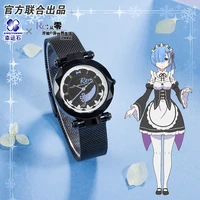 reradio life in a different world from zero re0 anime rem ram watch waterproof manga role action figure gift