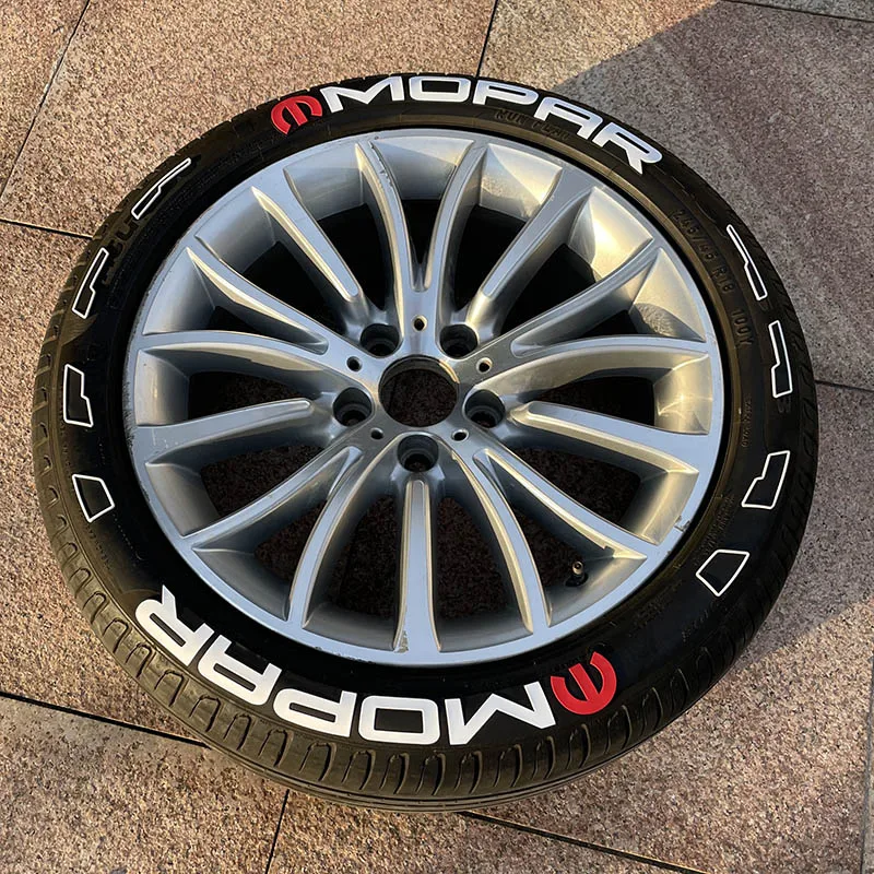 3D наклейка в виде букв для шин на колесо автомобильной шины мотоцикла s Mopar с