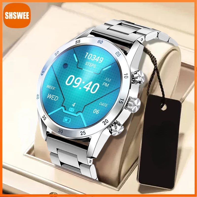 

For Samsung Xiaomi Huawei Full Touch Screen Smart Watch Men Bluetooth Call Waterproof Heart Rate Smartwatch For iOS Android