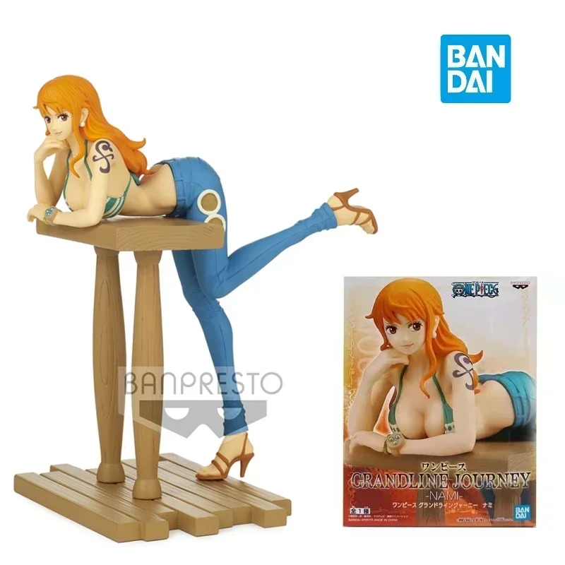 Оригинальный BANDAI BANPRESTO One Piece THE GRANDLINE JOURNEY NAMI Boa Hancock Portgas D Ace 16 см без экшн-фигурки