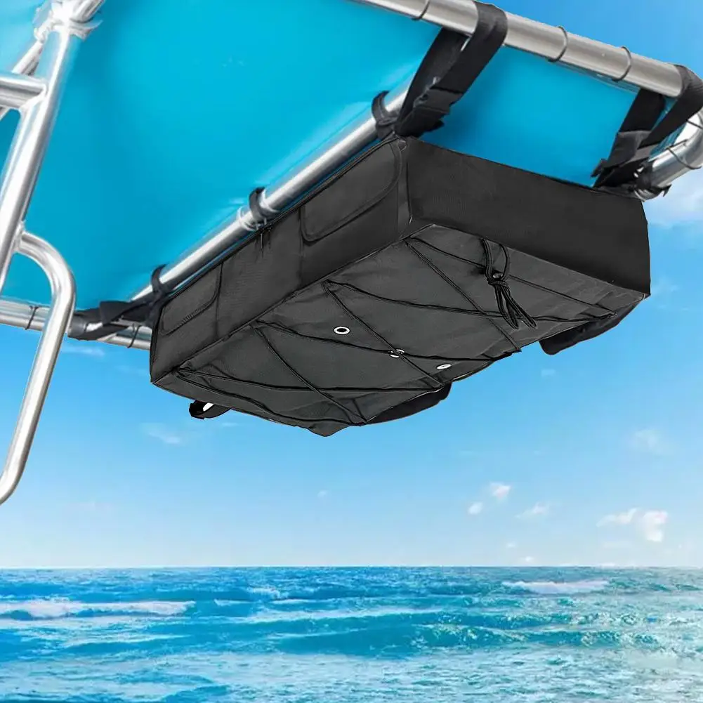 

T-top Life Jacket Storage Bag 600D Oxford Fabric Holds Up To 6 Type II Life Jackets For Boat Life Jackets Bimini Tops