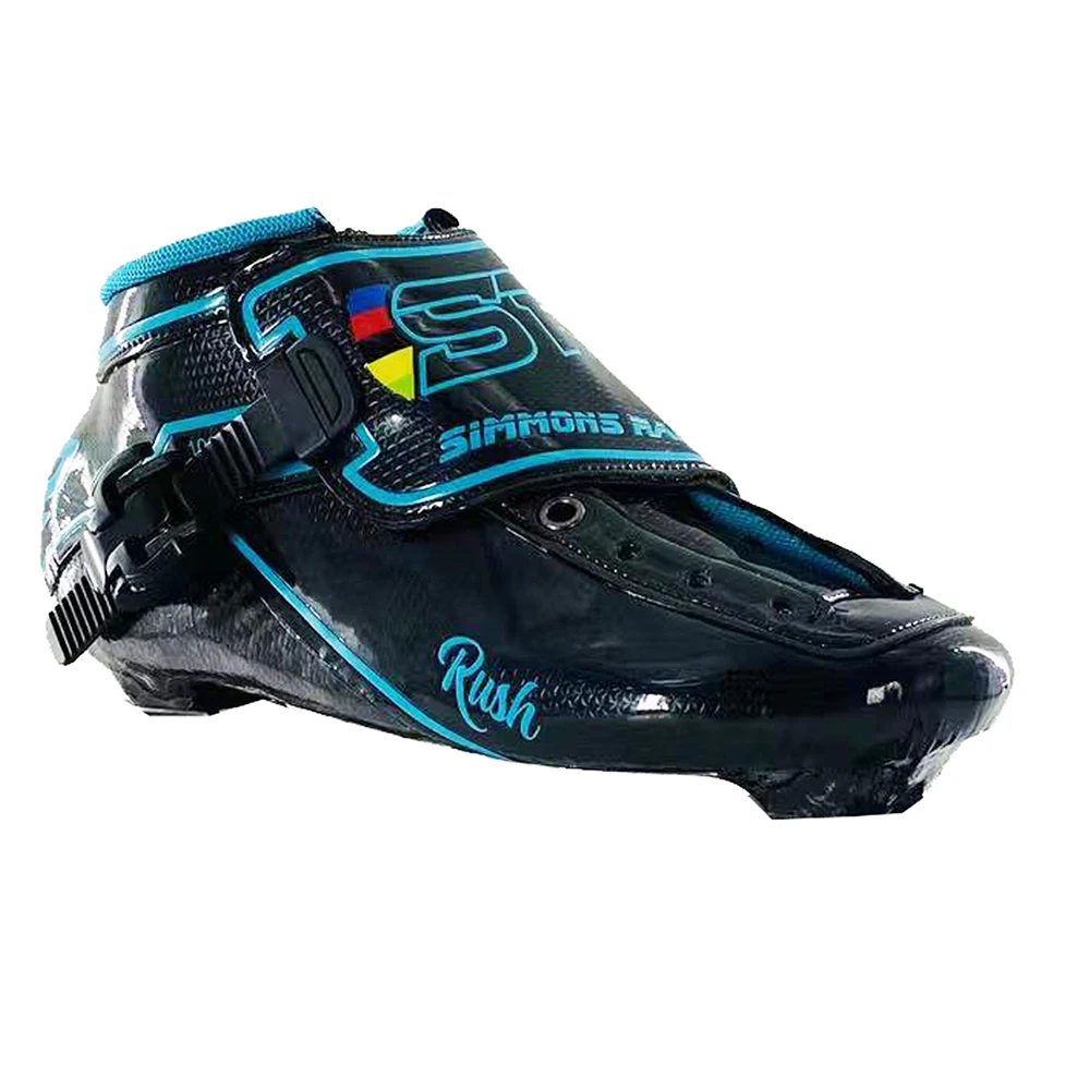 Профессиональные скоростные роликовые коньки SR Rush Flyke Frame ботинки из углеродного