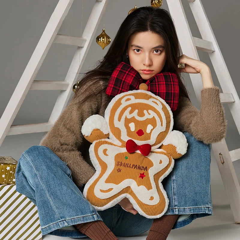 Подлинная серия Skullpanda Tell Me What You Want игрушка-подушка модное рождественское