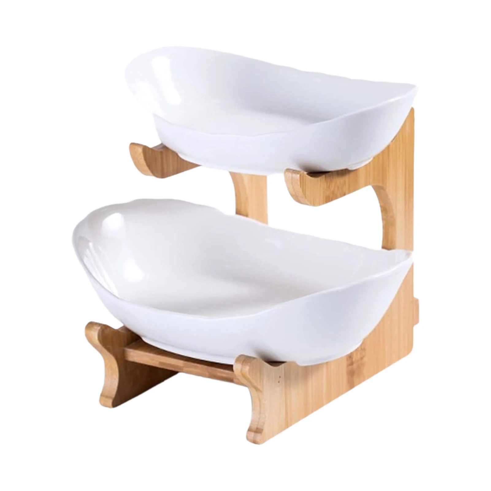 

Fruit Bowl Vegetable Bread Basket Fruit Bowl Storage Stand Scandinavian Removable Food Server Display Rack for Kitchen