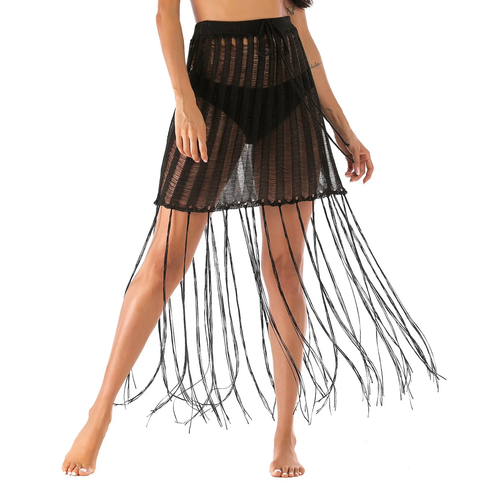 Женская Клубная одежда с высокой талией из искусственной кожи в стиле панк-рок