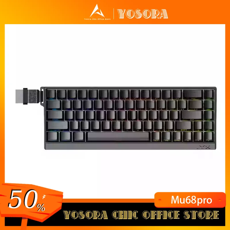 Новая механическая клавиатура IYX MU68pro с магнитным переключателем проводная