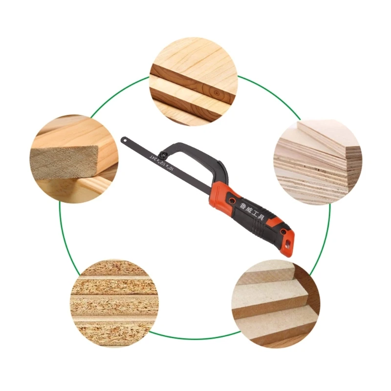 Ножовки Ручная ножовка с алюминиевой рамой Гибкий резак подходит для ножовок по