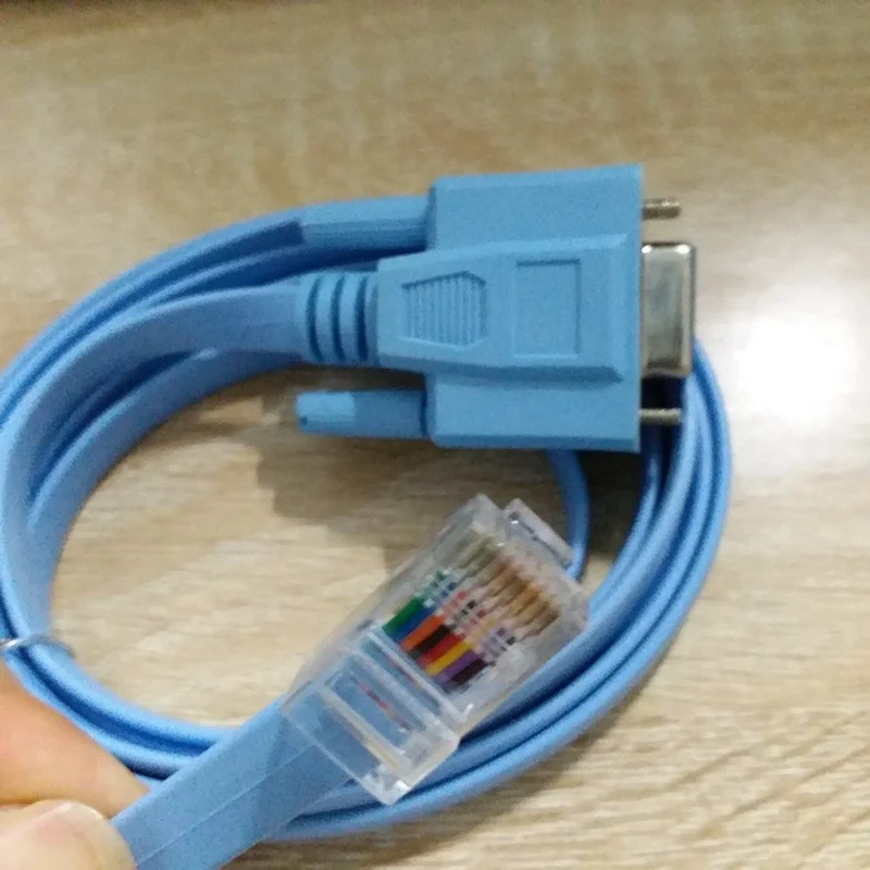Кабель-переходник для консоли Cisco RJ45 Cat5 Ethernet-порт Rs232 DB9 COM последовательные