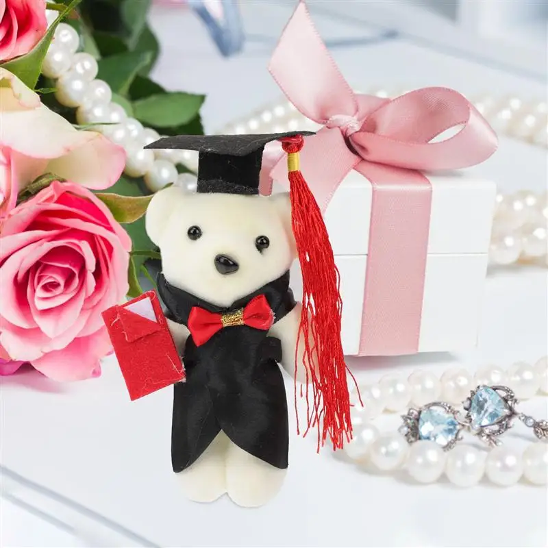 

6Pcs Graduation Season Bouquet Bear Accessory Lovely Bear Bouquet Decoration