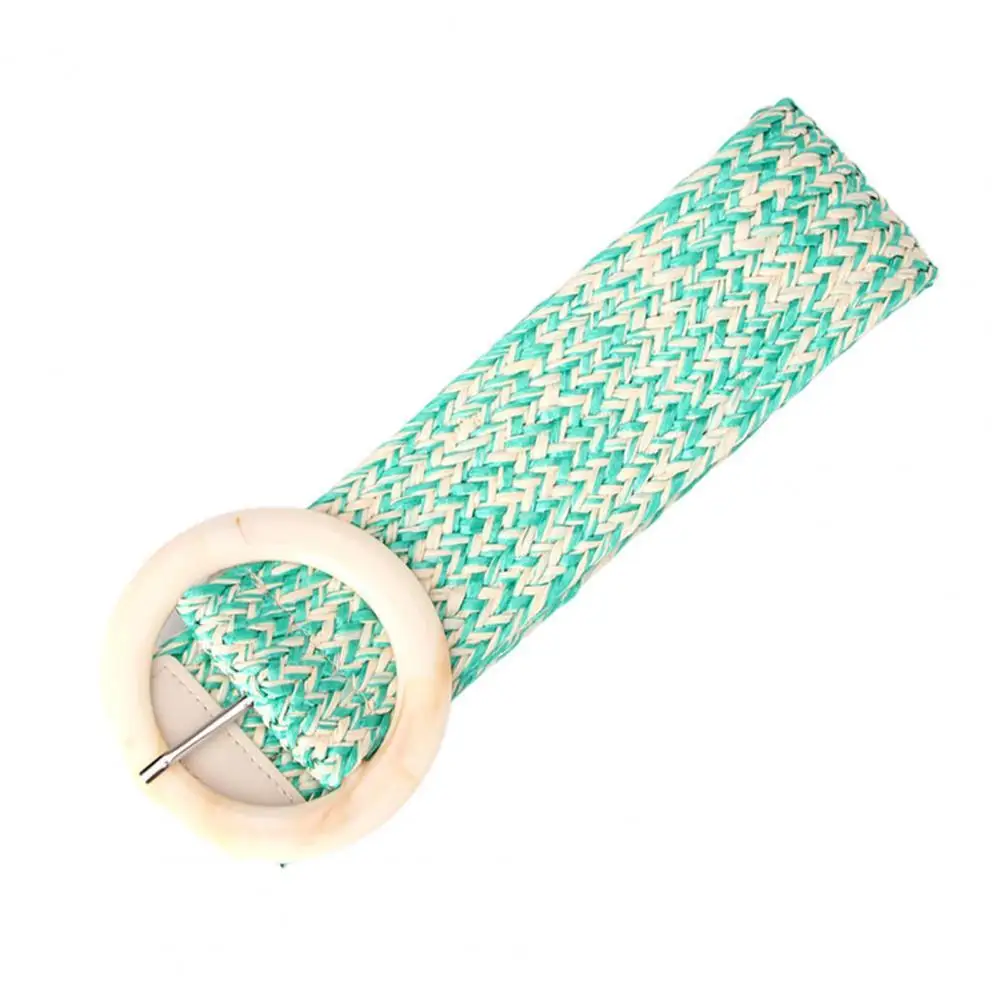 

Belt Strap Wide Jeans Waistband Handmade Braided Simple Waist Belt