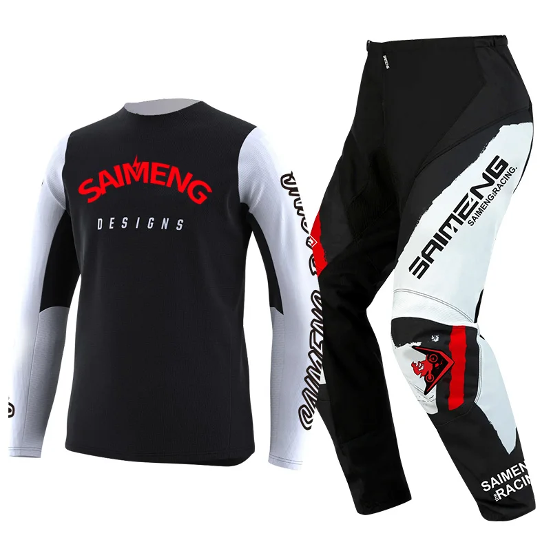 Комплект одежды для мотокросса мальчиков и девочек 5 6 7 8 9 10 11 12 13 14 15 лет
