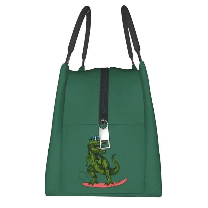Термоизолированная сумка для обеда с изображением динозавра женская