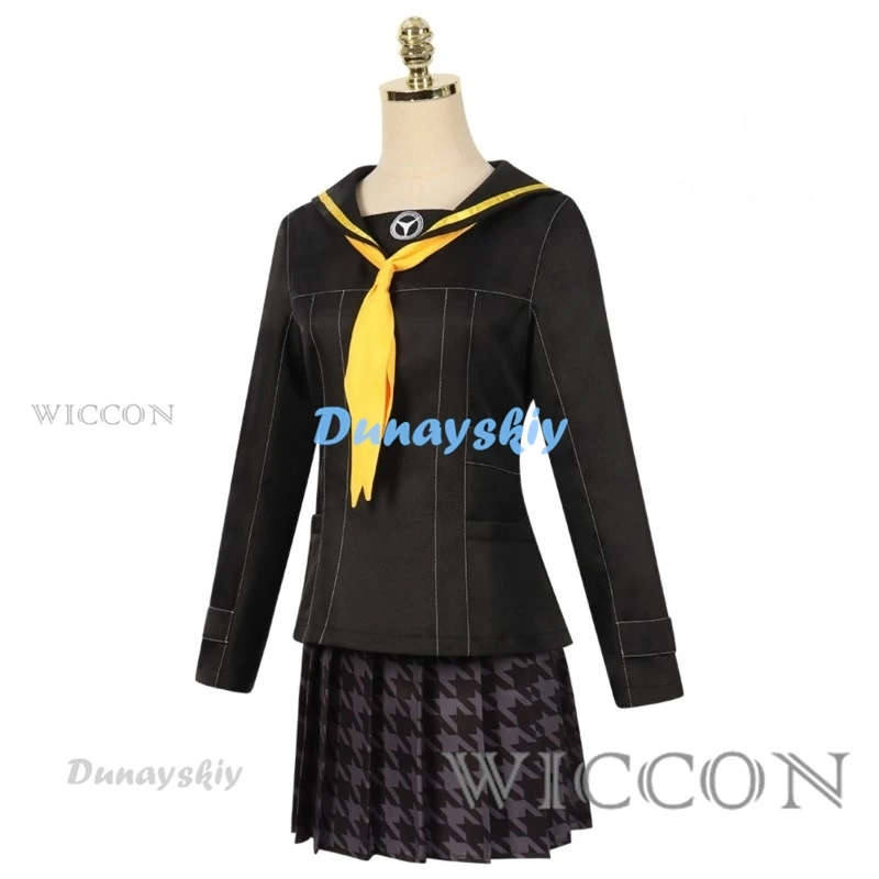 Парик для косплея из игры Kujikawa Rise Persona 4 униформа Golden JK Женский матросский костюм