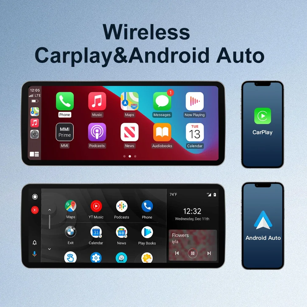 12.3 2K Автомобильное Радио Для Mercedes Benz A/CLA/GLA A180 A200 2014-2019 W176/X156/C117 Android Auto