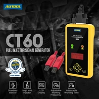 autool ct60 car fuel injector signal generator tester high volt injector 12v vehicle super pulse pressure tester