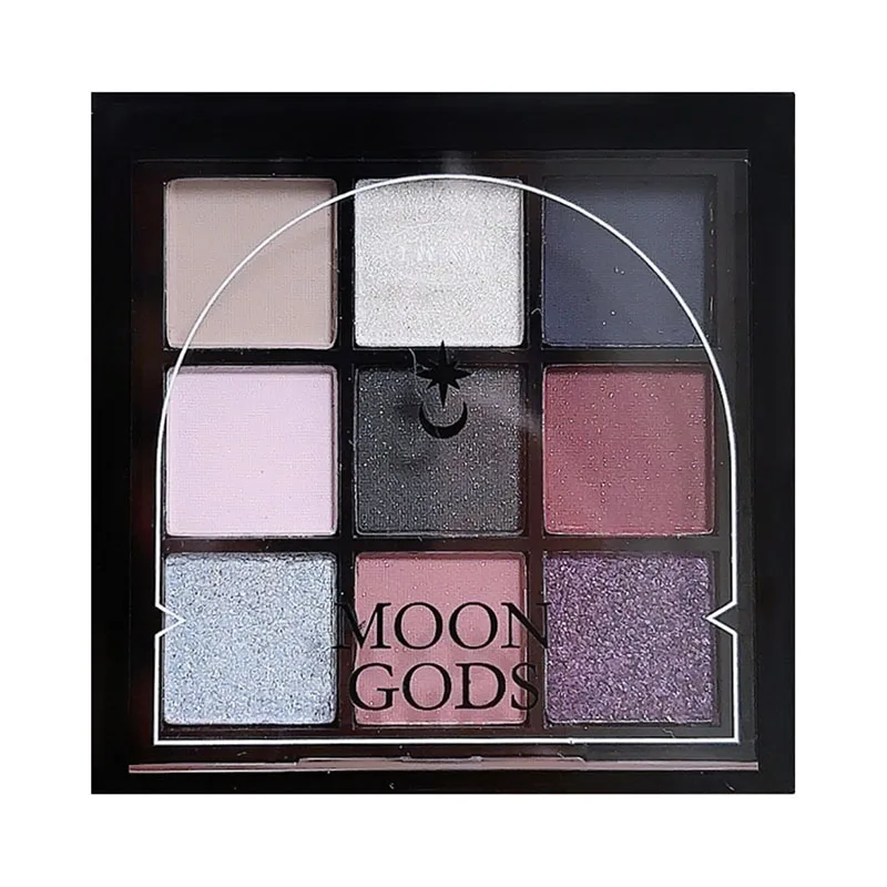 Палитра матовых мерцающих теней для век 9 цветов блестящие пигменты Новые
