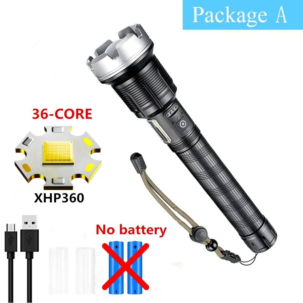 

Фонарь ASORT L359 черный алюминиевый USB