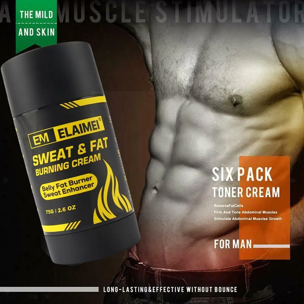 

75g Slimming Cream Belly Firming Fat Sweat Enhancer Burning Abdominal Weight Artifact Loss Cream Muscle Exercise Abd Z3g8
