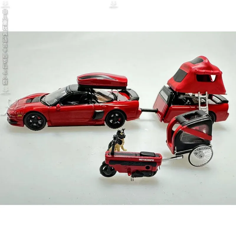 Мой маленький хороший Бадди NSX TRA 1/64 туристическая версия комплект прицепов для