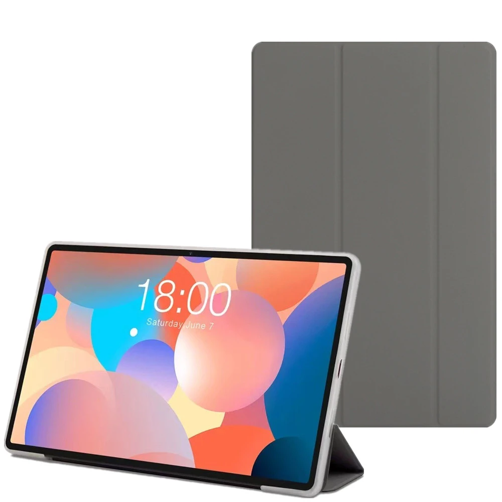 

Original Case for Teclast M40 Plus P40HD P30S T40 T50 Pro P25t P26t Tablet Cover Folding Stand Pu Leather Soft Tpu Backshell