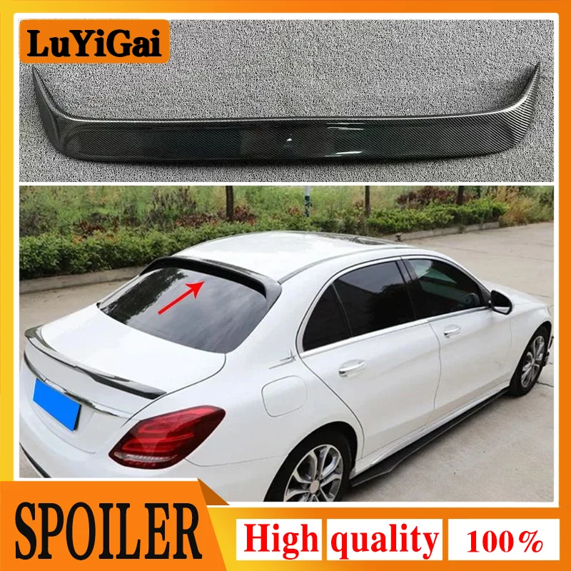 Автомобильный задний спойлер на крышу для Mercedes Benz C Class W205 C63 AMG C200 C250 C180 Sedan2013 2014 2015