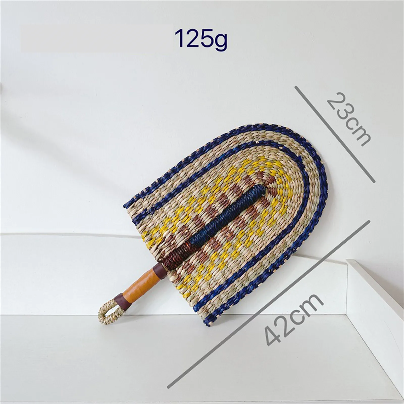 Соломенный веер настенное украшение трава ручная работа подвесные украшения для