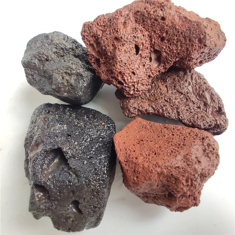 

5-8cm100g Natural Volcanic Rock Original Stone Irregular Energy Stone for Aquarium