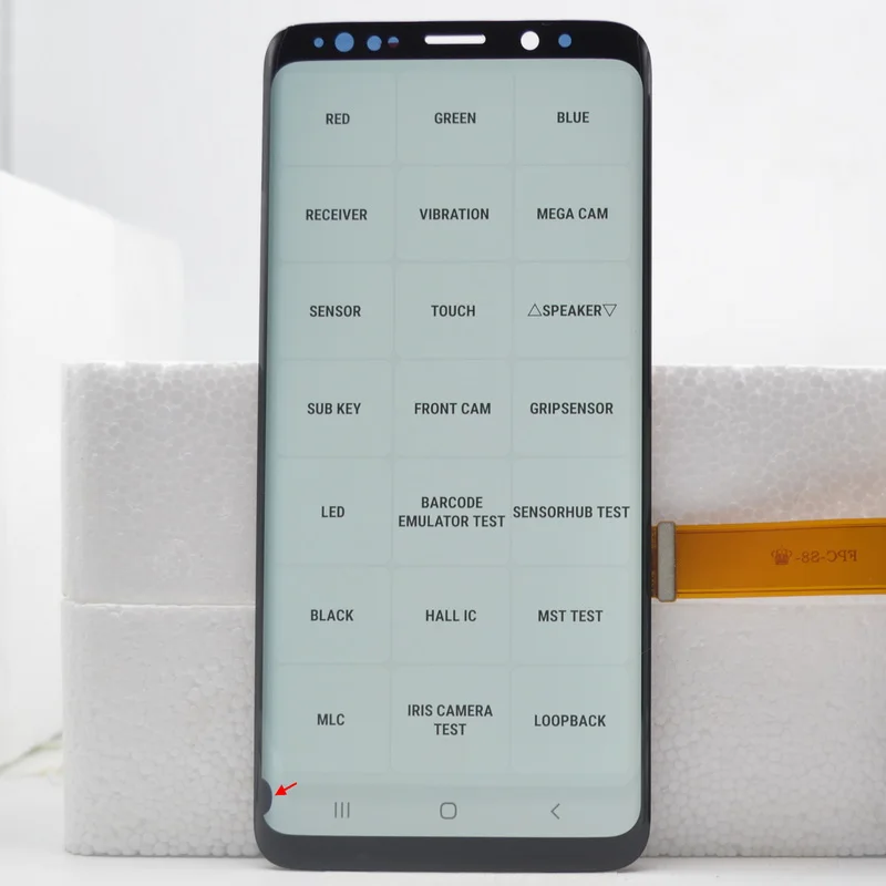 Оригинальный дисплей для Samsung Galaxy S9 ЖК сенсорный экран дигитайзер G960 G960F AMOLED LCDScreen