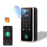 face id unlock tuya wifi door lock smart lock for slide glass door wooden door key fingerprint lock smart keypad wireless lock