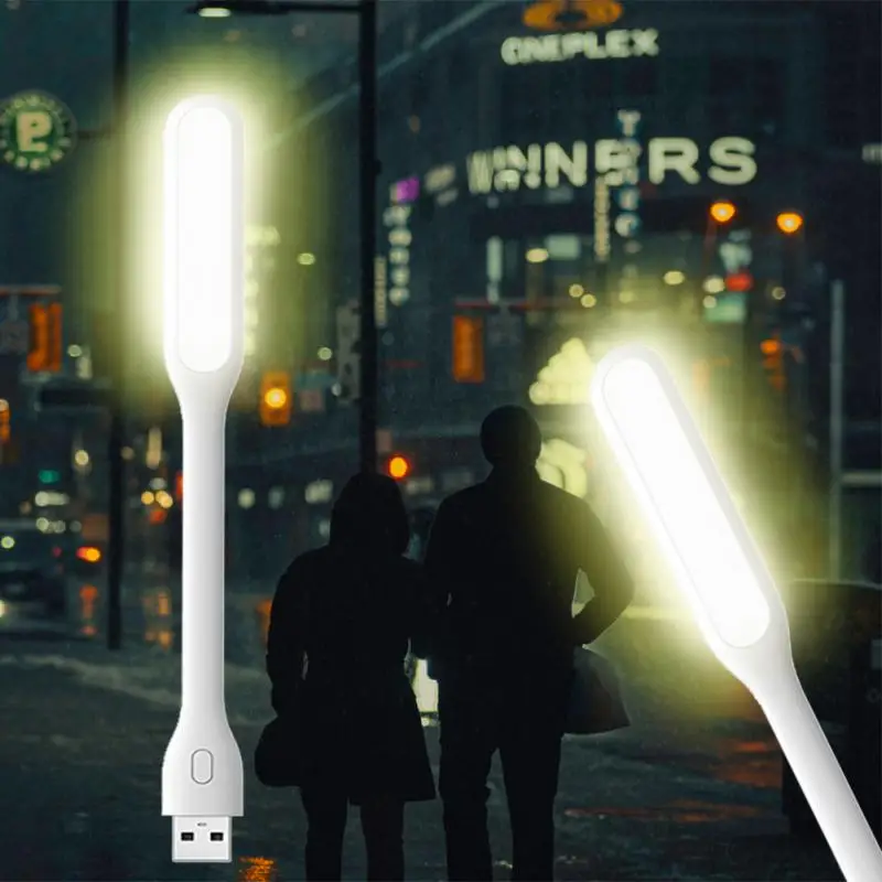 

Гибкая светодиодная лампа для чтения с питанием от USB, миниатюрный переносной светодиодный светильник для чтения, ночник с питанием от USB