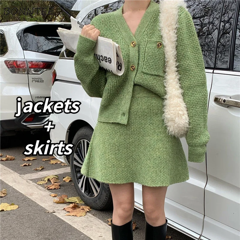 

Женские комплекты из 2 предметов, нежные стильные наряды во французском ретро-стиле, осенняя Дамская одежда для отдыха, характерный популярный дизайн с карманами