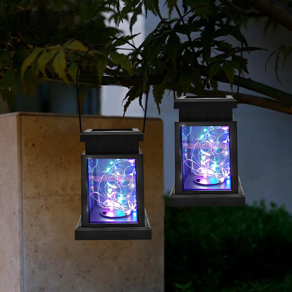 

Classic Plastic Lighting Control Sensor Lantern Solar Lights Creative Design Outdoor Household Garden Vintage Decor Supplies