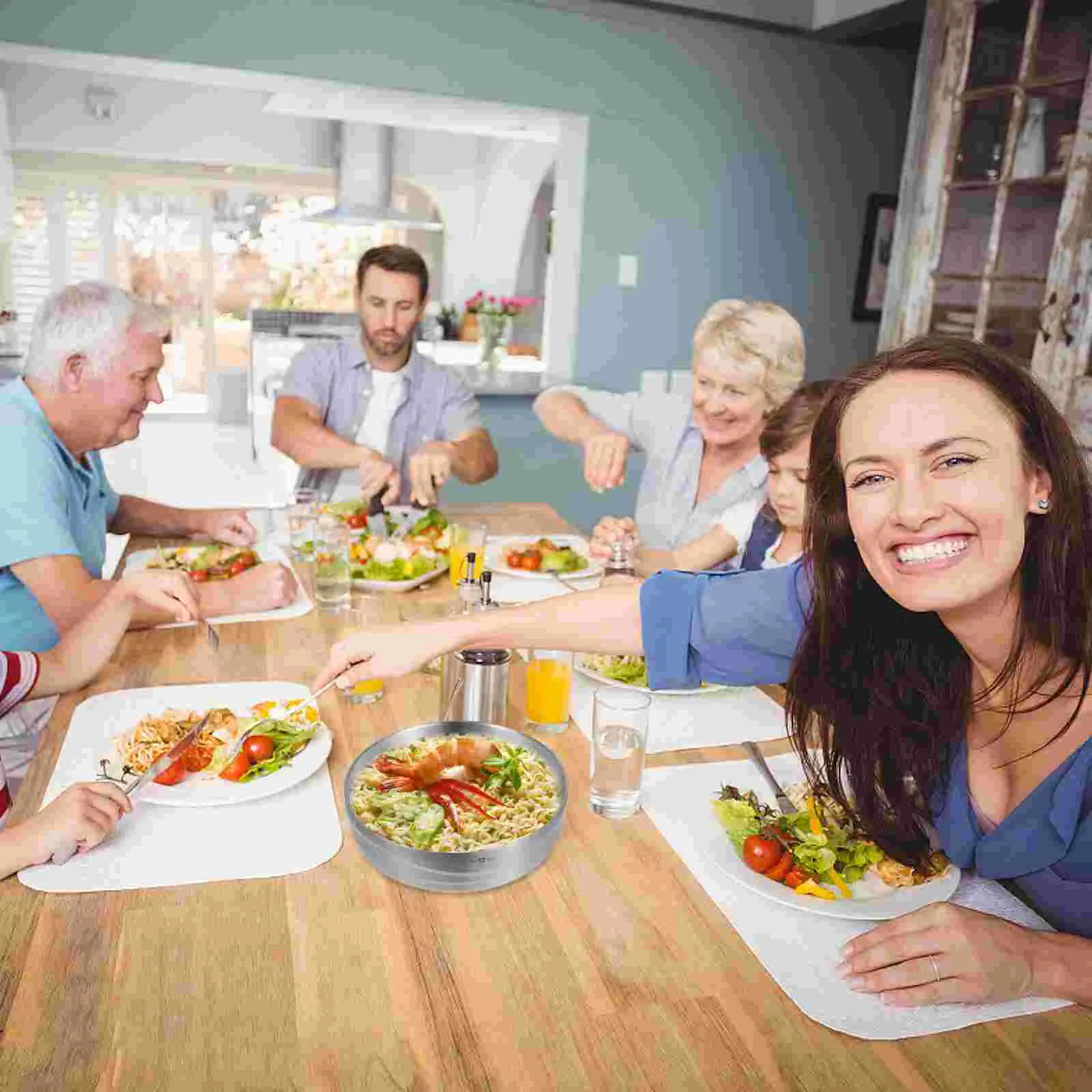 Миска для супа с лапшой Рамен Кухонные миски фруктов Рисовая лапша Макароны