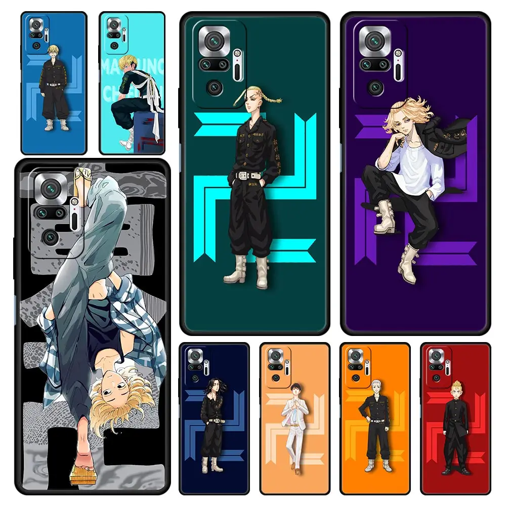 

Tokyo Revengers Avengers Anime Phone Case For Xiaomi Redmi Note 11 10 Pro 9S 9 8 7 9T 8T 9C 9A 8A 11T 5G K50 K40 Gaming Cover