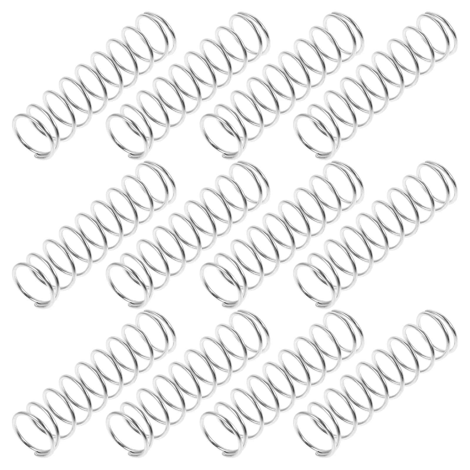 

20 Pcs Soveriegn Silver Branch Shears Maintenance Manganese Steel Compression Spring