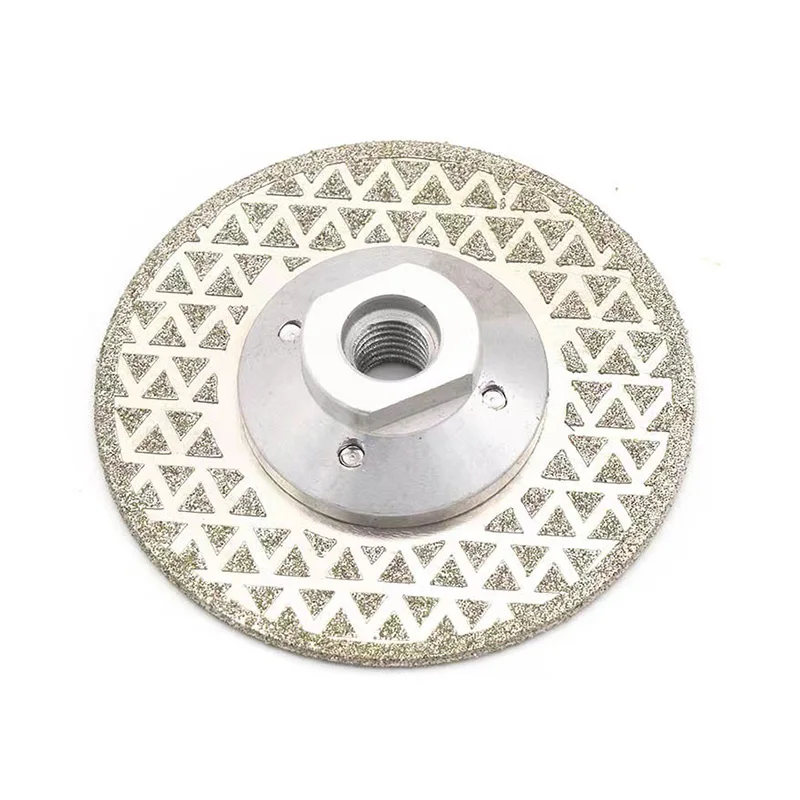 125mm Electroplated Diamond Saw Blade M14 Galvanized Cutting Sheet Grinding Disc For Polishing Marble Granite Ceramic Tile Stone